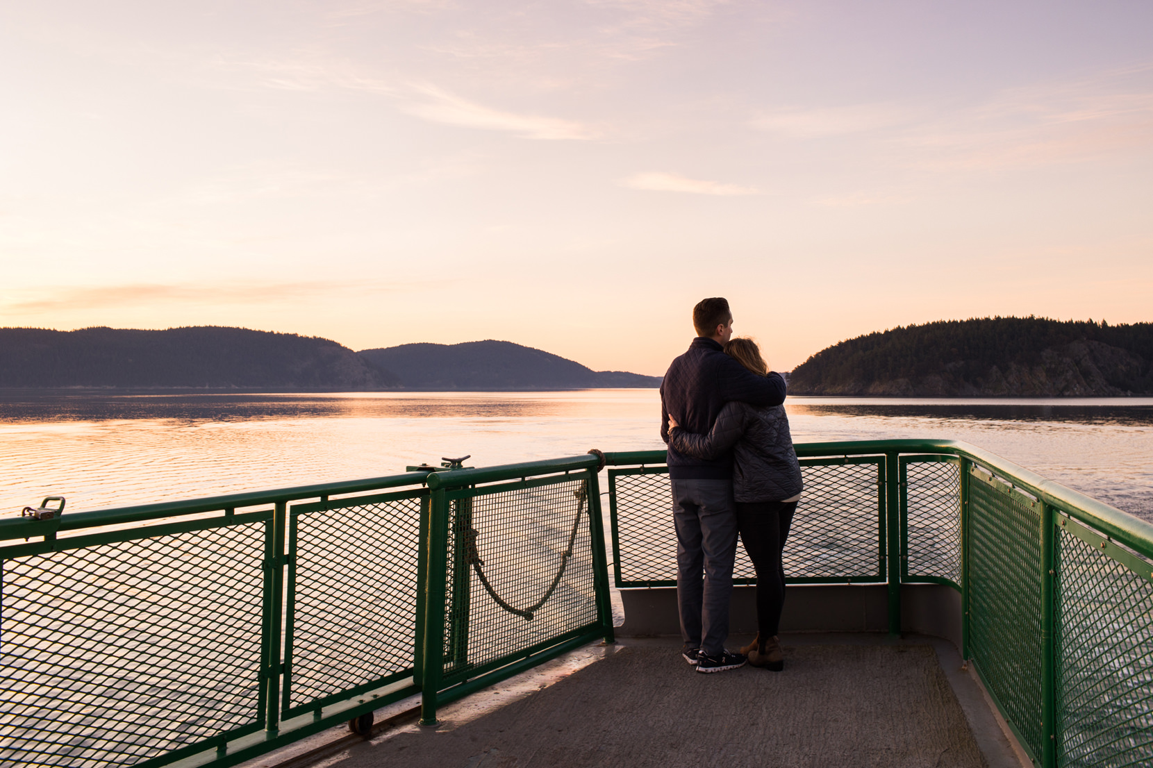 San Juan Island Engagement Photos